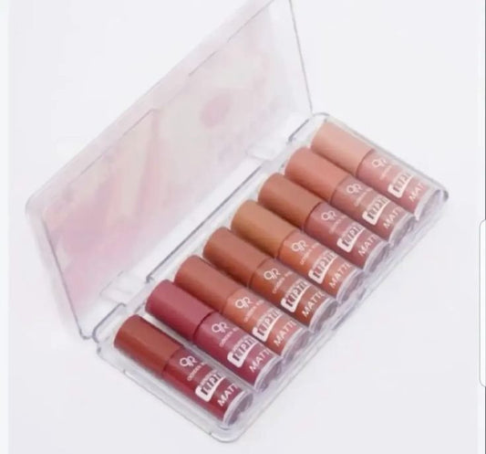 Pack of 6/8 Lipsticks Lip Gloss Matte Lipstick Lipgloss