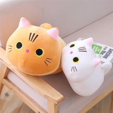 Cute Soft Cat Plush Pillow Sofa Cushion Kawaii Plush Toy