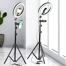 Ring Light With Mobile Holder With 7Feet Tripod Stand in Three Different Mode Light